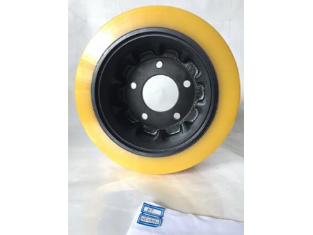 To 2500kg Heavy Duty Polyurethane Tyred Wheels