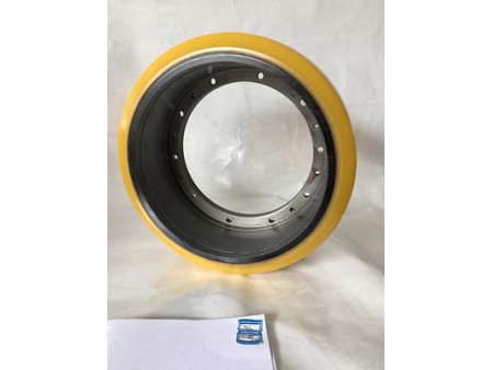 To 1000kg Heavy Duty Polyurethane Tyred Wheels