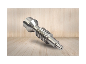 AISI 304 Precision Stainless Steel Worm Shaft