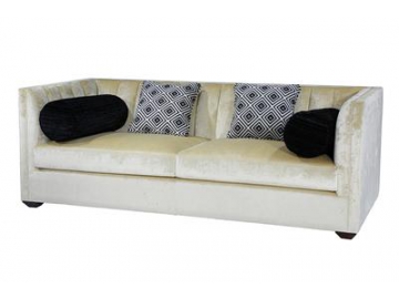 2 Seater Ark Wood Sofa & Couch