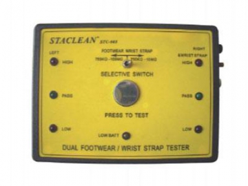 Wrist Strap ESD Static Tester, Heel Strap Static Tester