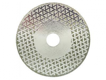 SMT102 Diamond Blade (Triangle Pattern, Electroplated Diamond saw Blade)