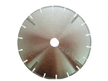 SM10 Diamond Cutting Blade   (Slotted Electroplated Diamond Cutting Blade)