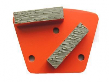 Trapezoid Bolt-On Grinding Plates