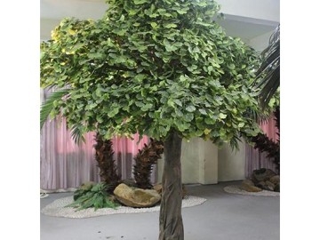 Artificial Plant Ginkgo Maidenhair Tree