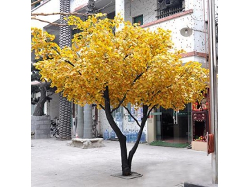 Artificial Plant Ginkgo Maidenhair Tree