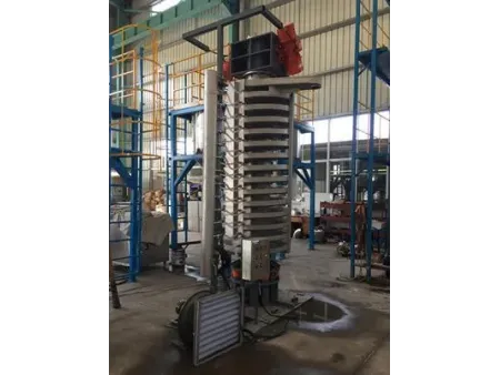 Air Cooling Vibrating Spiral Conveyor