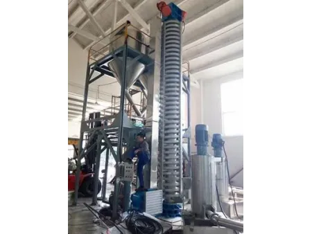 Air Cooling Vibrating Spiral Conveyor