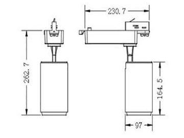 A Series Track Lighting LED Light