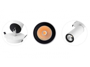 (N Series) LED Track Lighting head with Multi Installation Options