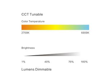 S Series Dimmable and CCT Tunable LED Track Lighting Head