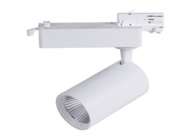 Y Series LED Track Lighting Head with External Power Supply and Reflector