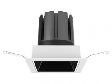 (P Series) LED COB Downlight with Square Cover