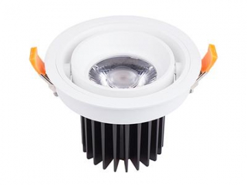 E Series LED Downlight, LED Recessed Downlight with Round Grille