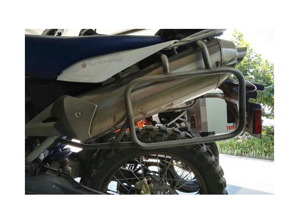 Motorcycle Pannier Rack | Motorcycle Luggage Rack | TRIPFELLA | ETW ...