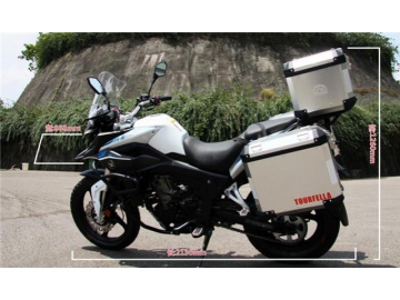 Aluminum Pannier Box for Zongshen Motorcycle