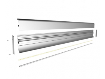 LG8513  Aluminum Neon Light Fixture