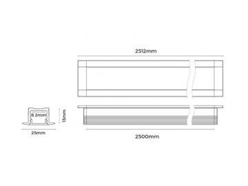 LE2513  Recessed LED Light Fixture