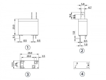 NNC69C Mini Electromagnetic Relay