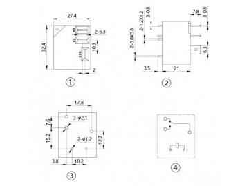 NNC67H Mini Electromagnetic Relay