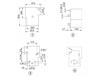 NNC67E Miniature Electromagnetic Relay