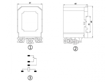 NNC71G1 Electromagnetic Power Relay (JQX-58F)