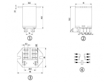 NNC68C Electromagnetic Power Relay