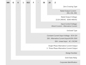 CAG6-1/032F-38 DC-AC 20-30A Single Phase Solid State Relay