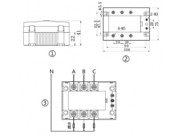 NNT3-3/38 25A-125A Solid State Voltage Regulator