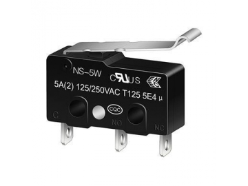 NS-5W/10W R-Shape Lever Micro Switch