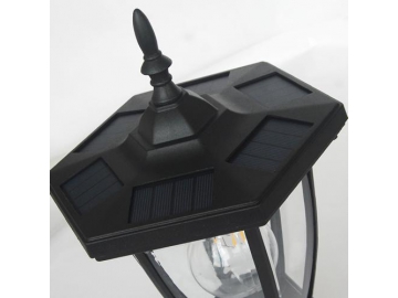 Solar Powered Lighting Cast Aluminum Post Mount Light, ST6221HP-A LED Light