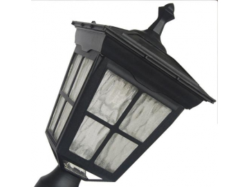 Outdoor LED Post Light with Cast Aluminum Planter, ST4311AHP-A LED Light
