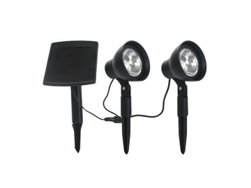 2 Lamp Solar LED Spotlight, KSP0102SP LED Light