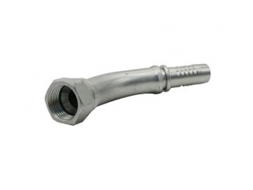 20741 Metric 45° Elbow Female Fittings, 74° Cone Seat