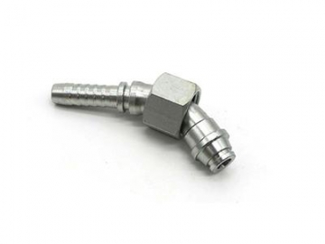 20541C Metric 45° Elbow Female Multi Seal 24° DIN 3868 Fittings with O Ring, Heavy Duty Series