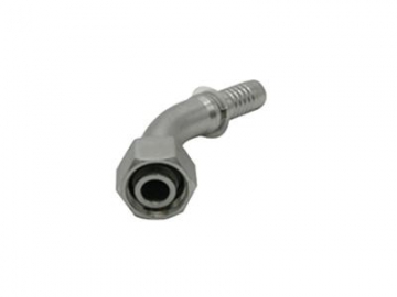 20491 Metric 90° Elbow Female 24° Cone Fittings with O Ring, Light Duty Series
