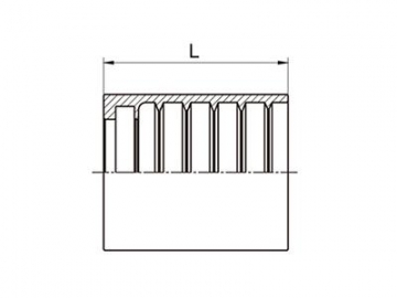 01100 Ferrule for 1-Wire Braid Hose