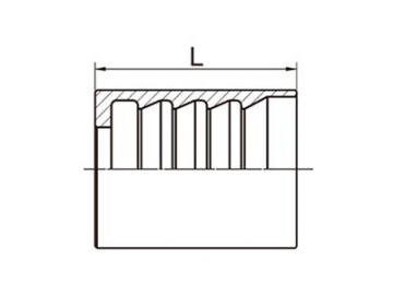 00210 SAE Ferrule for Hydraulic Hose SAE 100 R2AT/DIN 20022 2SN