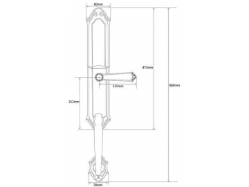 005 Biometric Fingerprint Door Lock