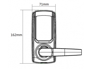 088 Biometric Fingerprint Lock