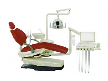 HY-F3 Dental Unit  (integrated dental chair, left handed / right handed operating units)