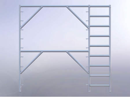 Apartment Scaffolding Frame with 18