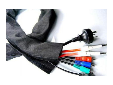 PET Side Entry Braided Sleeving (Hook and Loop Sleeve)