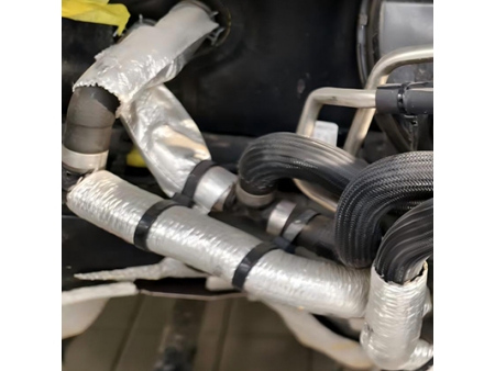 Aluminum Foil Fiberglass Sleeving