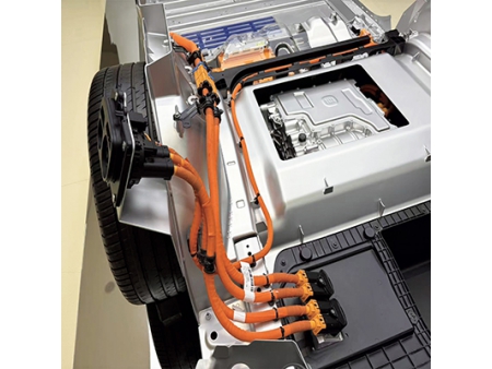 Orange Textile Self-Closing Wrap