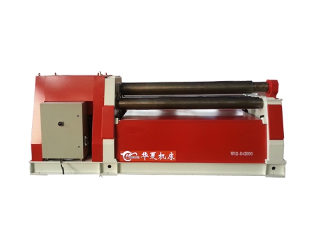 W12 4-roll Plate Rolling Machine, CNC Roll Bender