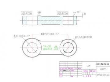 Axle Torsion Arm Forgings for RV Trailer Suspension