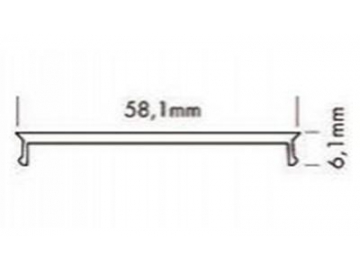 Plastic Cover for Strip Light Fixture