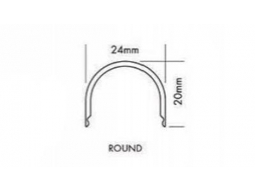 Plastic Cover for Strip Light Fixture