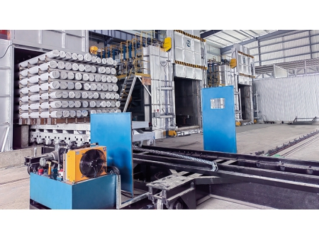 Homogenizing System for Aluminum Based Alloy Plant
